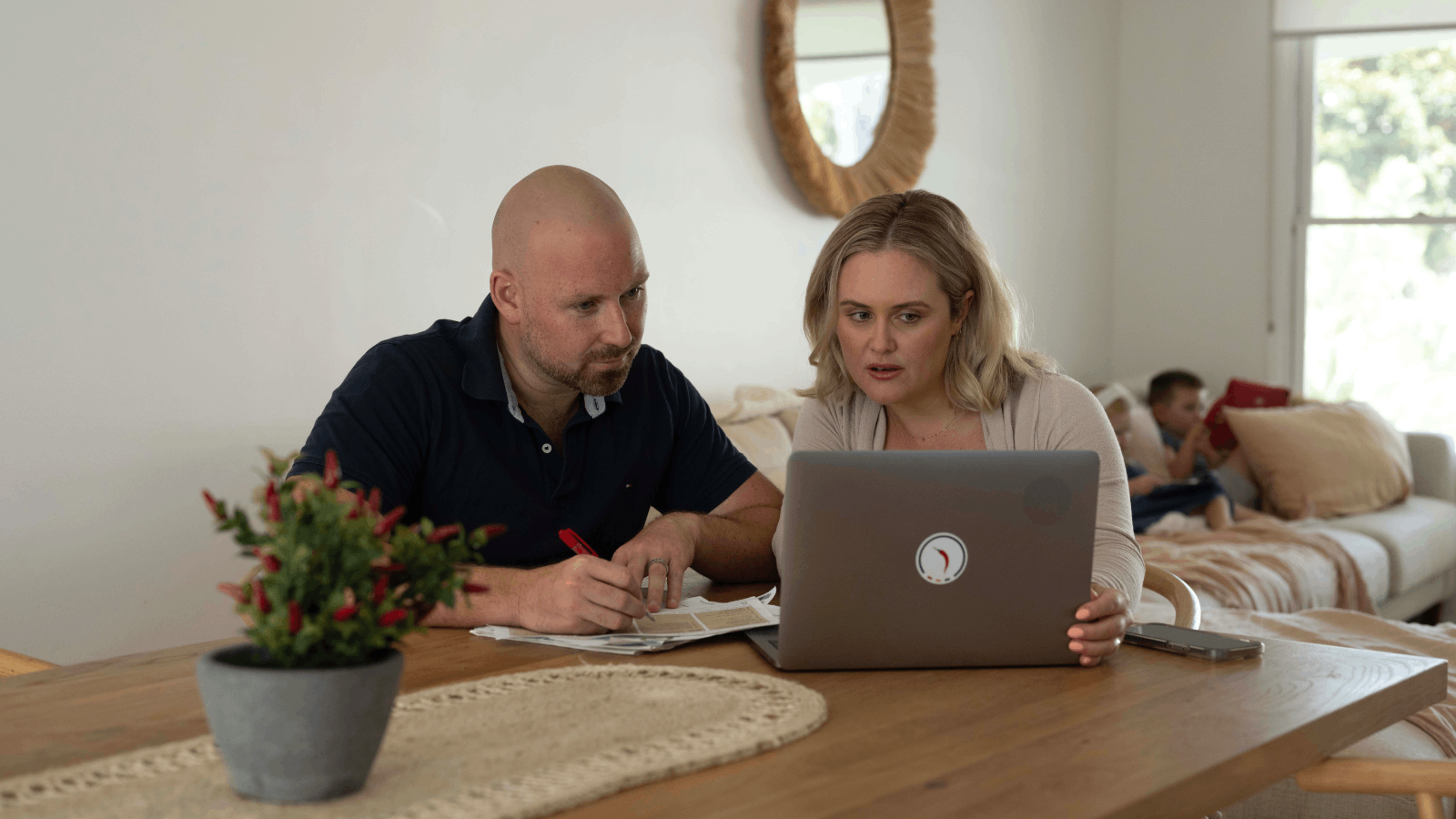 couple checking Pepper Money's new credit policy